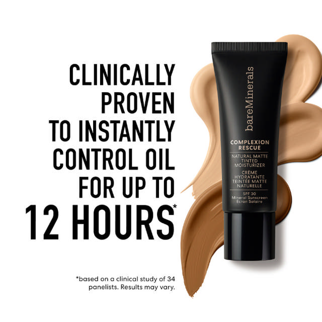 BareMinerals Complexion Rescue Tinted Moisturizer Matte Foundation Chestnut, 35 ml.