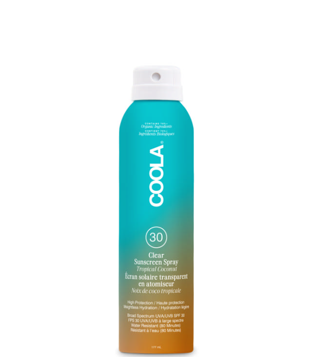 COOLA Classic Body Spray Tropical Coconut SPF30, 177 ml.