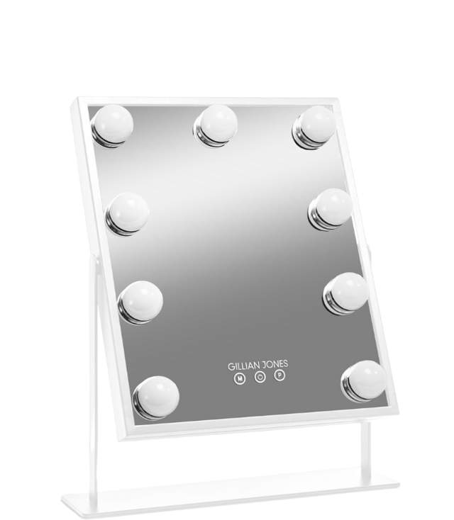Gillian Jones Makeup Artist Mirror Mini - Hvid