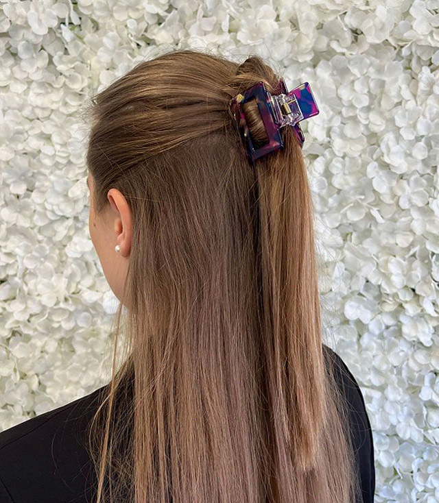 JA-NI Hair Accessories - Hair Clamps Sofia, The Purple