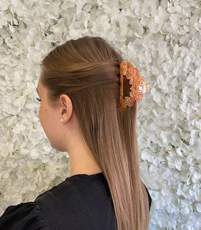 JA-NI Hair Accessories - Hair Clamps Mette, The Orange