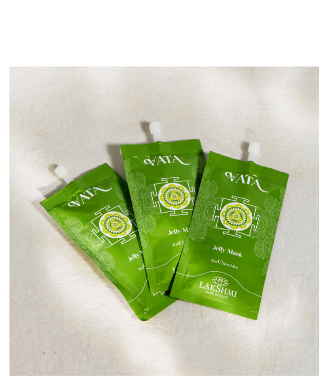 Lakshmi Jelly Mask, 10 x 20ml.