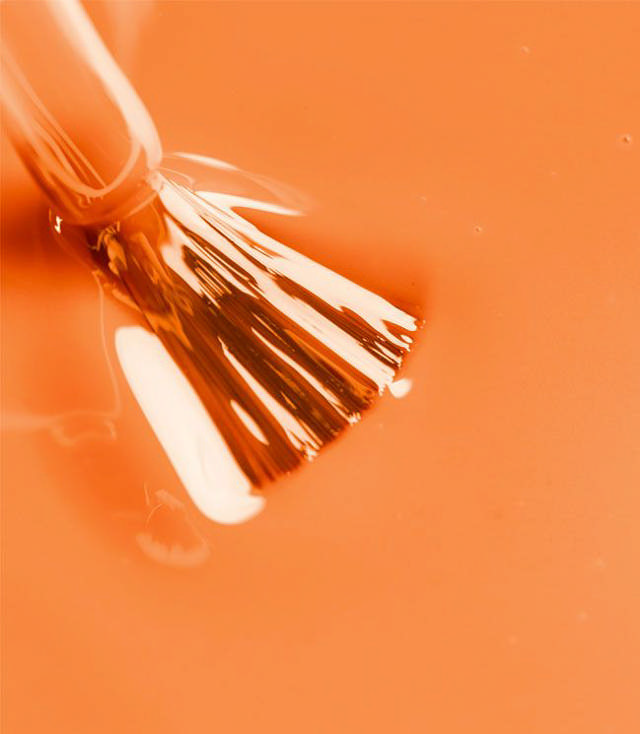 Le Mini Macaron Single Gel Polish Papaya Sorbet, 10 ml.