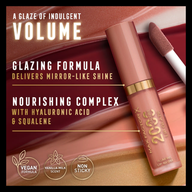 Max Factor 2000 Calorie Lip Glaze 075 Pink Fizz, 4,40 ml.