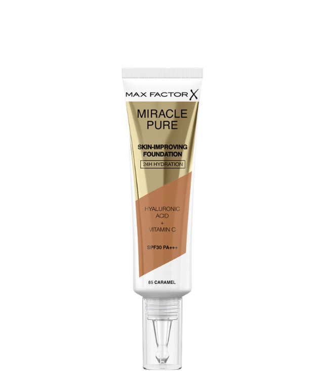 Max Factor Miracle Pure Foundation 85 Caramel, 30 ml.