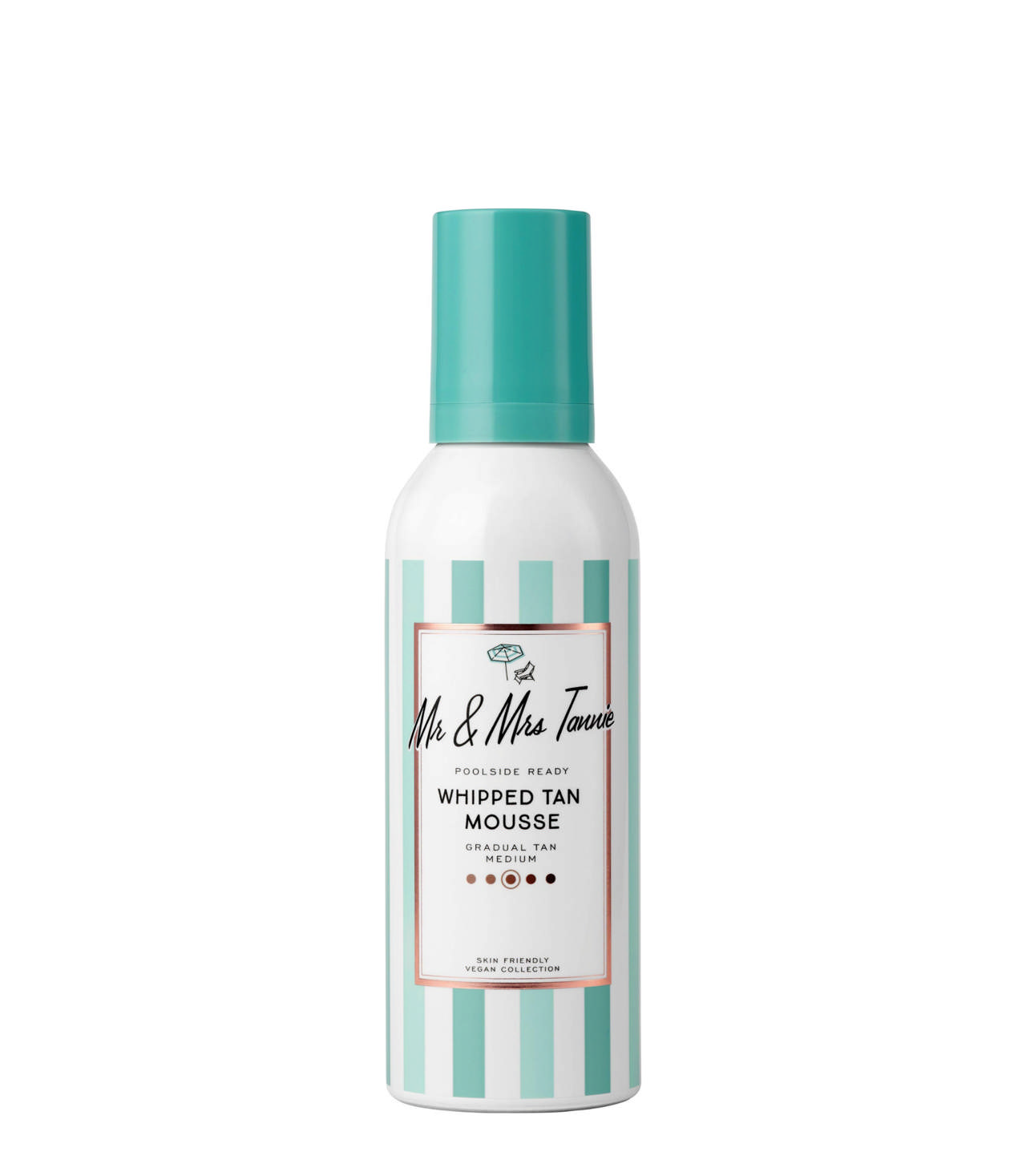 Mr. & Mrs. Tannie Whipped Tan Mousse, 200 ml.