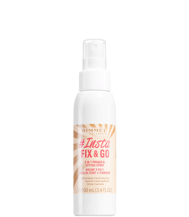 Rimmel Match Perfection Set&Fix Spray Last Finish Inst Fix & Go 2-1 Primer&Setting Spray, 100 ml.