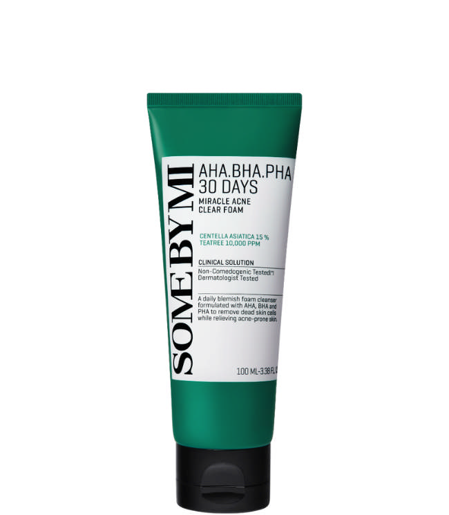 Some By Mi Aha-Bha-Pha Miracle Acne Clear Foam, 100 ml. 