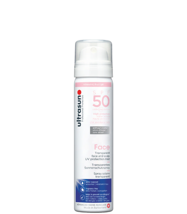 Ultrasun Face & Scalp UV Protection Mist SPF50, 75 ml.